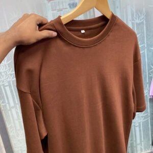 Premium Solid Oversized T-Shirt – Summer Collection