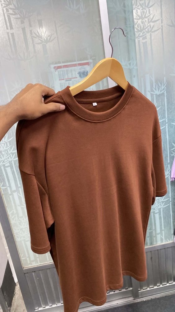 Premium Solid Oversized T-Shirt – Summer Collection